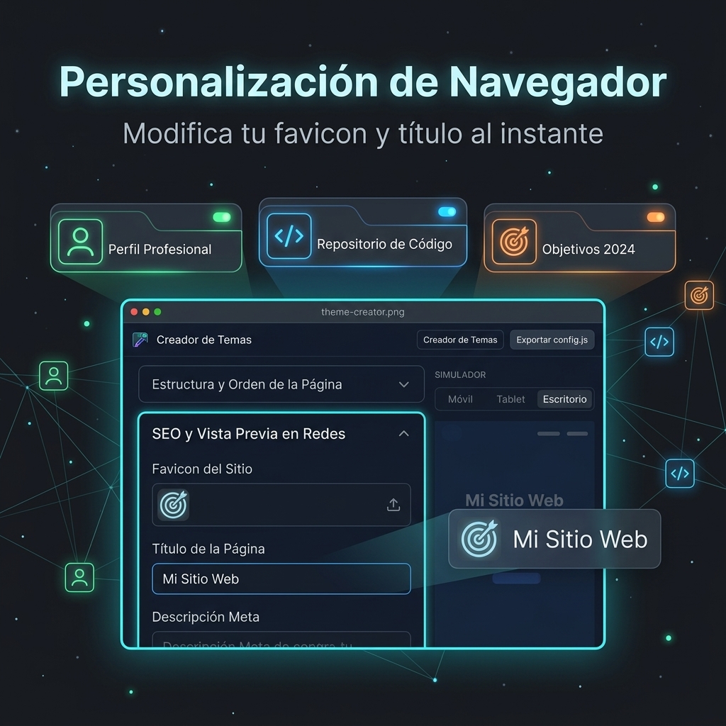 Personalización de Navegador