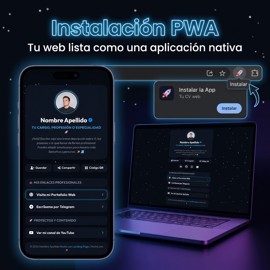 Instalación PWA